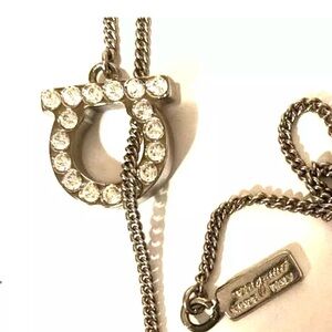 Salvatore Ferragamo long Rhinestone Necklace ❤️